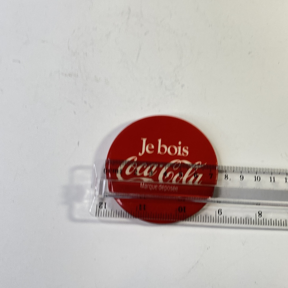 Coca Cola Red Collectible Button Pair - Picture 3 of 10